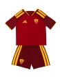 Otroške Nogometnih dresov AS Roma Evan Ndicka #5 Domači 2026-27 Kratki rokavi (+ hlače)